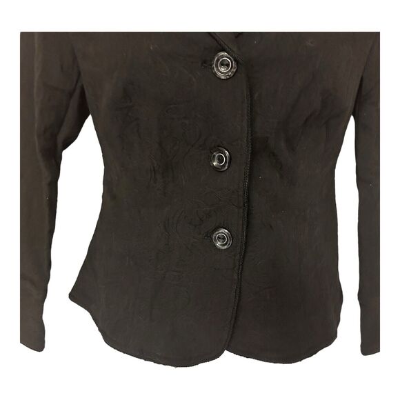 Monroe & Main Jacquard Business Office Dinner Party Anna Suit Blazer Skirt Set - Picture 12 of 16